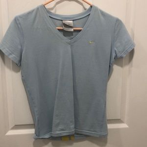 Nike Baby Blue V-Neck